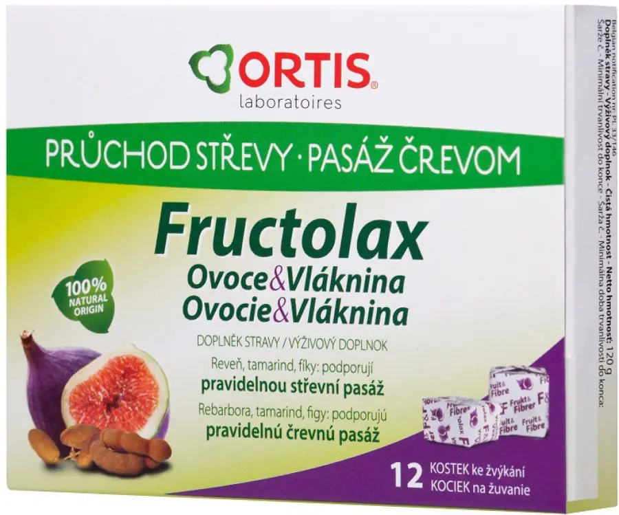 3918_FRUCTOLAX OVOCE&VLAKNINA ZVYKACI KOSTKY 12 KS